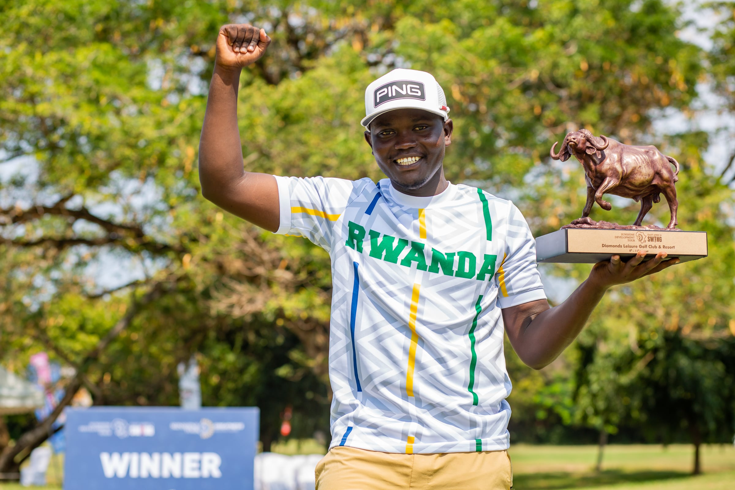 Celestin Nsanzuwera Rallies To Win The Sundev East Africa Swing Johnnie Walker Classic In Diani